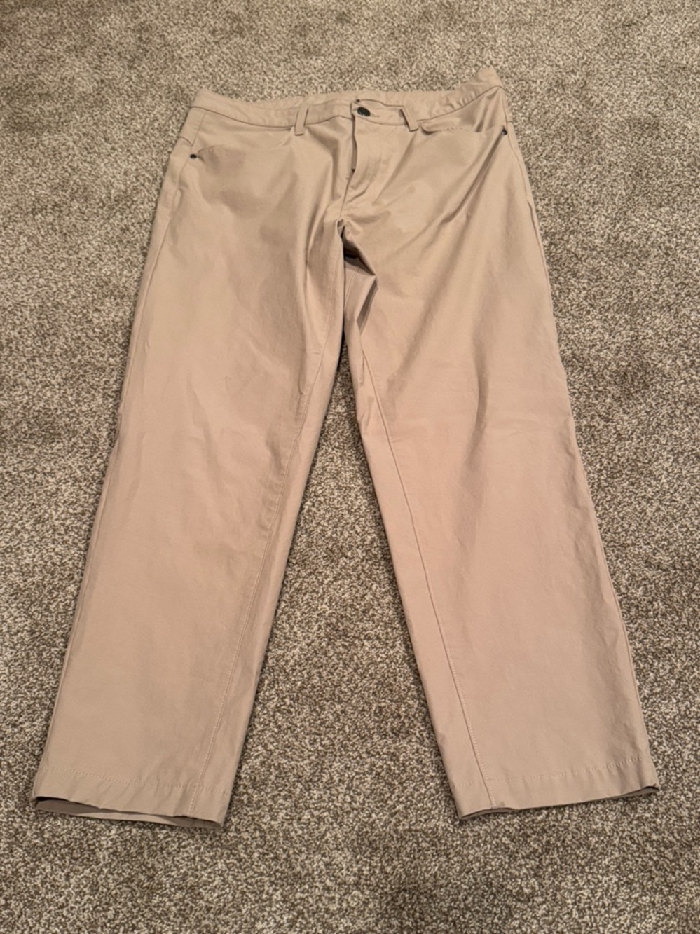all in motion Men's Straight-Leg Chinos in Light Khaki